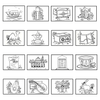 Middle East Coloring Sheets - Instant Download - Baladi Baby