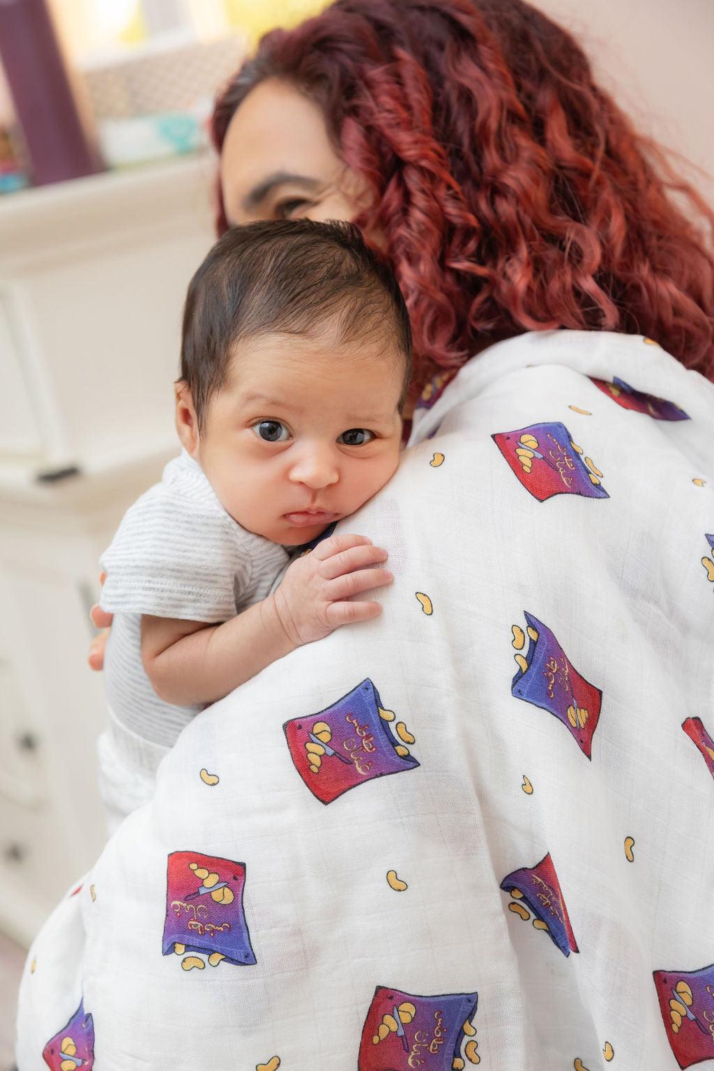 Chips Oman Swaddle - Baladi Baby
