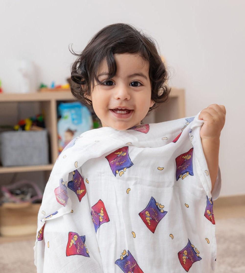 Chips Oman Swaddle - Baladi Baby