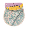 Calligraphy Burp Cloth - Teal
