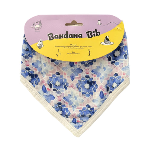 Royal Mosaic Bandana Bib