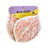 Calligraphy Burp Cloth - Coral